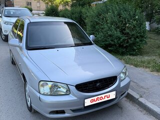 2005 Hyundai Accent ТагАЗ II, серебристый, 310000 рублей, вид 2