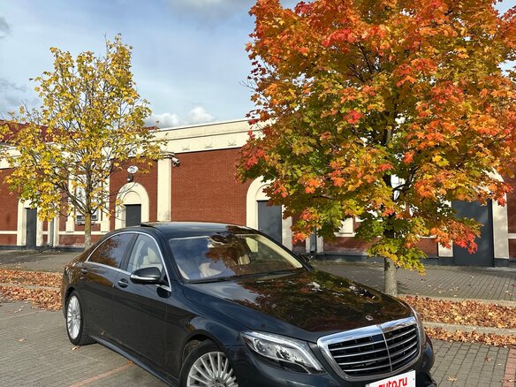 2015 Mercedes-Benz S-Класс 500 Long VI (W222, C217), чёрный, 2700000 рублей - вид 14
