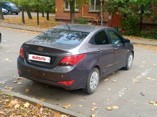 2016 Hyundai Solaris I Рестайлинг, серый, 811000 рублей, вид 2
