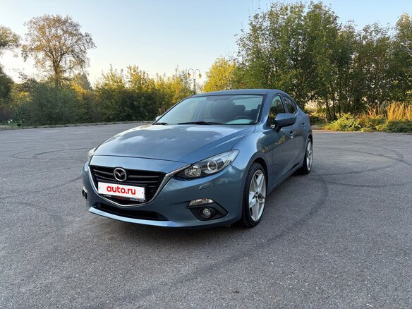 2013 Mazda 3 III (BM), голубой, 1470000 рублей