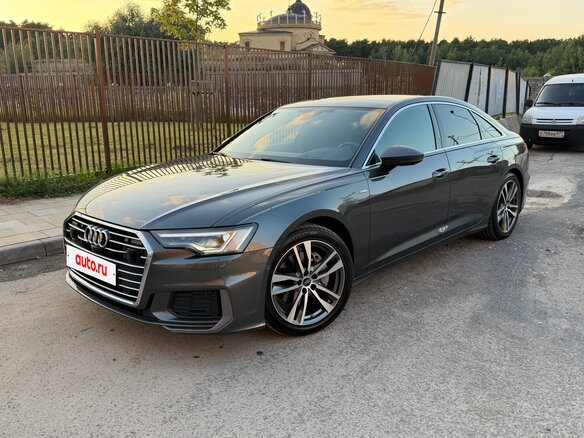 2022 Audi A6 45 TFSI V (C8) Рестайлинг, серый, 4950000 рублей
