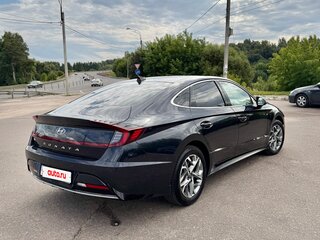 2020 Hyundai Sonata VIII (DN8), синий, 1850000 рублей, вид 4