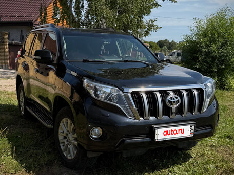 2016 Toyota Land Cruiser Prado 150 Series Рестайлинг 1, чёрный, 4800000 рублей, вид 5