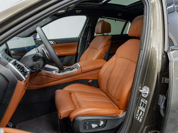 2026 BMW X6 40d III (G06) Рестайлинг, зелёный - вид 16