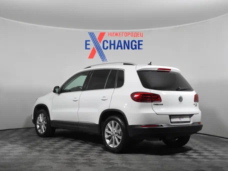 2014 Volkswagen Tiguan I Рестайлинг, белый, 1270000 рублей, вид 5