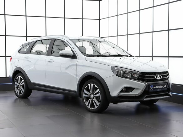 2019 Lada (ВАЗ) Vesta SW Cross I, белый - вид 3