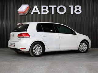 2011 Volkswagen Golf VI, белый, 809000 рублей, вид 3