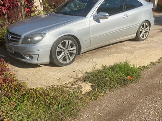 2009 Mercedes-Benz CLC-Класс 200, серебристый, 1200000 рублей, вид 2