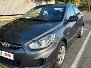 2013 Hyundai Solaris I, чёрный, 950000 рублей, вид 2