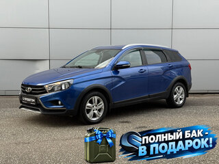 2021 Lada (ВАЗ) Vesta SW Cross I, синий, 1129000 рублей, вид 1