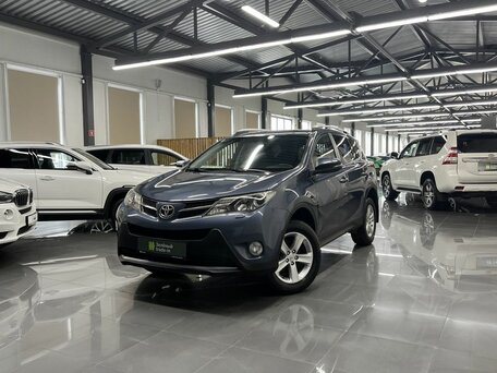 2013 Toyota RAV4 IV (XA40), голубой, 1615000 рублей, вид 1