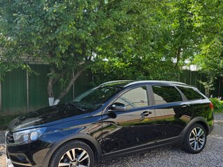 2021 Lada (ВАЗ) Vesta SW I, чёрный, 1400000 рублей, вид 3