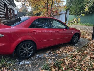 2006 Mazda 6 I (GG) Рестайлинг, красный, 800000 рублей, вид 2