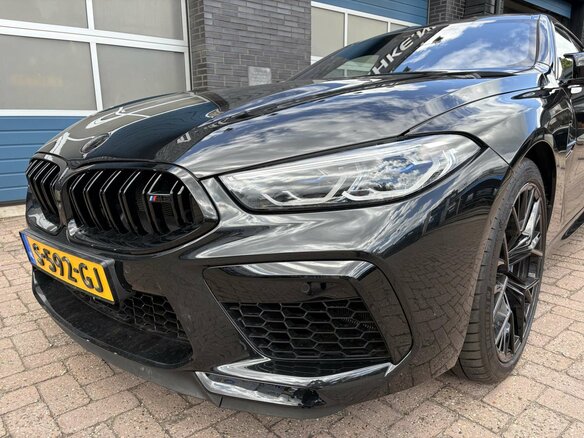 2021 BMW M8 Competition I (F91/F92/F93), чёрный - вид 7
