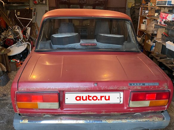 2007 Lada (ВАЗ) 2107, красный