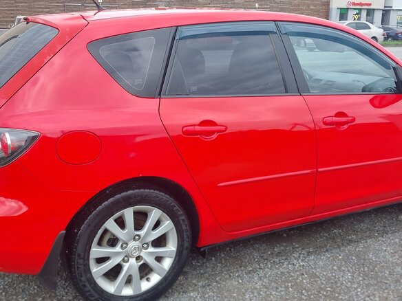2008 Mazda 3 I (BK) Рестайлинг, красный, 599000 рублей - вид 3