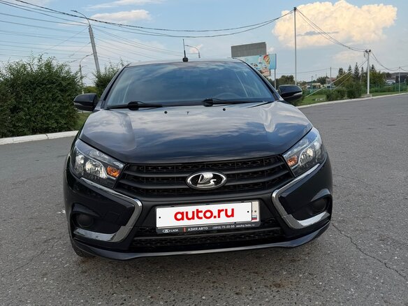2018 Lada (ВАЗ) Vesta I, чёрный, 1150000 рублей - вид 7