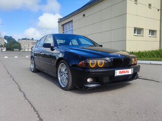 2001 BMW 5 серии 525i IV (E39) Рестайлинг, чёрный, 975080 рублей, вид 2