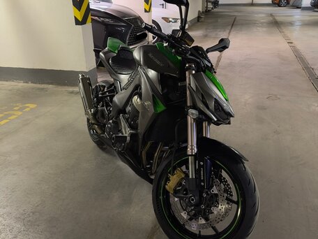 2015 Kawasaki Z 1000, зелёный, 1050000 рублей, вид 3