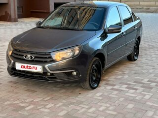 2019 Lada (ВАЗ) Granta I Рестайлинг, серебристый, 475000 рублей, вид 2