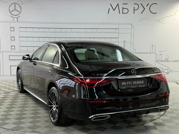2021 Mercedes-Benz S-Класс 450 Long 4MATIC VII (W223), чёрный, 19499000 рублей - вид 9