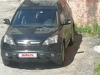 2007 Honda CR-V III, чёрный, 1100000 рублей, вид 2
