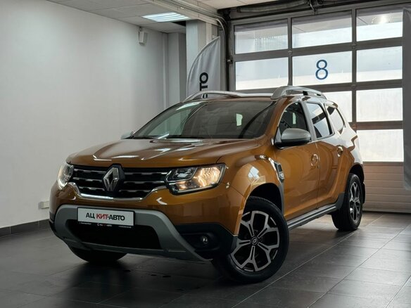 2021 Renault Duster II, оранжевый