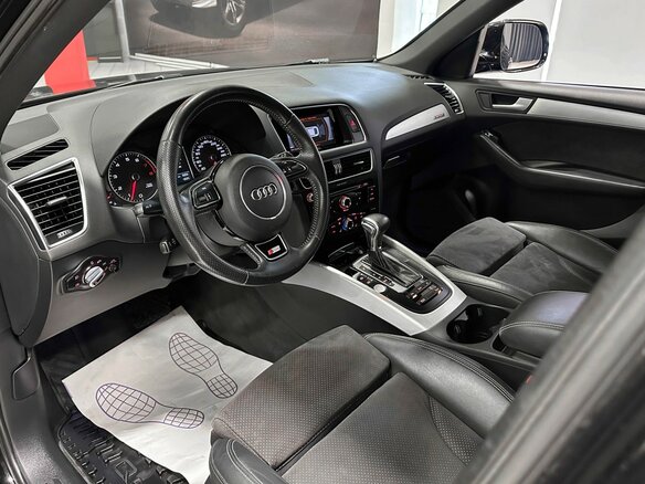 2015 Audi Q5 I (8R) Рестайлинг, чёрный - вид 9