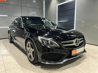 2017 Mercedes-Benz C-Класс 180 9G-TRONIC IV (W205), чёрный, 2050000 рублей, вид 4