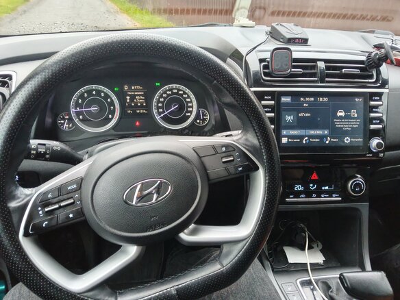 2021 Hyundai Creta II, чёрный, 1850000 рублей - вид 6