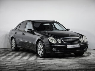 2002 Mercedes-Benz E-Класс 240 III (W211, S211), чёрный, 557777 рублей, вид 3