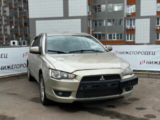 2008 Mitsubishi Lancer X, бежевый, 390000 рублей, вид 3