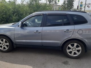 2008 Hyundai Santa Fe II, голубой, 910000 рублей, вид 3