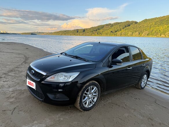 2008 Ford Focus II Рестайлинг, чёрный, 450000 рублей