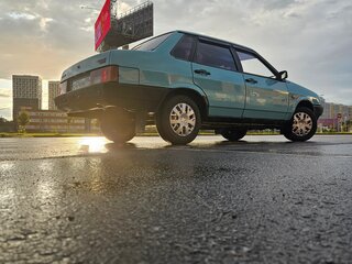 2000 Lada (ВАЗ) 21099, голубой, 450000 рублей, вид 3