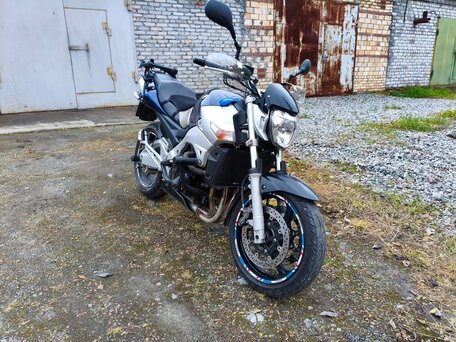 2006 Suzuki GSR 400, синий, 370000 рублей, вид 1