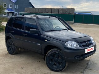 2014 Chevrolet Niva I Рестайлинг, синий, 450000 рублей, вид 4