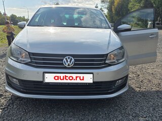2019 Volkswagen Polo V Рестайлинг, серебристый, 1100000 рублей, вид 3