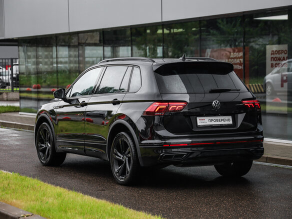 2021 Volkswagen Tiguan II Рестайлинг, чёрный - вид 7