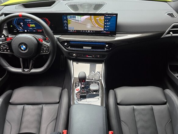2025 BMW M3 Competition Package VI (G80) Рестайлинг, жёлтый - вид 18
