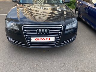 2012 Audi A8 Long III (D4), чёрный, 1650000 рублей, вид 1