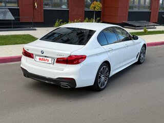 2018 BMW 5 серии 530d xDrive VII (G30/G31/G38), белый, 4650000 рублей, вид 4
