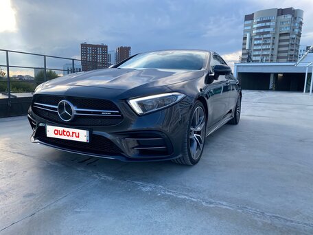 2020 Mercedes-Benz CLS AMG 53 AMG III (C257) Рестайлинг, серый, 6200000 рублей, вид 2