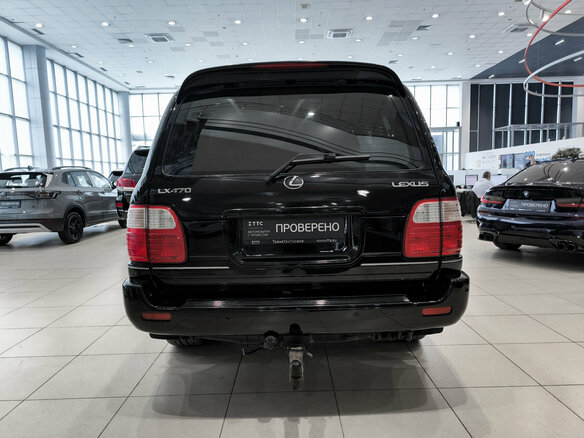 2000 Lexus LX 470 II, чёрный, 1400000 рублей - вид 5