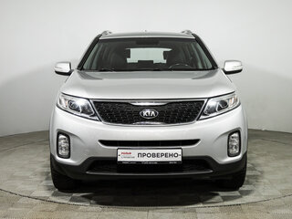 2014 Kia Sorento II Рестайлинг, серебристый, 1649700 рублей, вид 2