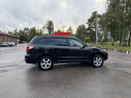 2008 Hyundai Santa Fe II, чёрный, 900000 рублей, вид 2