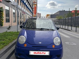 2008 Daewoo Matiz I Рестайлинг, синий, 90000 рублей, вид 1