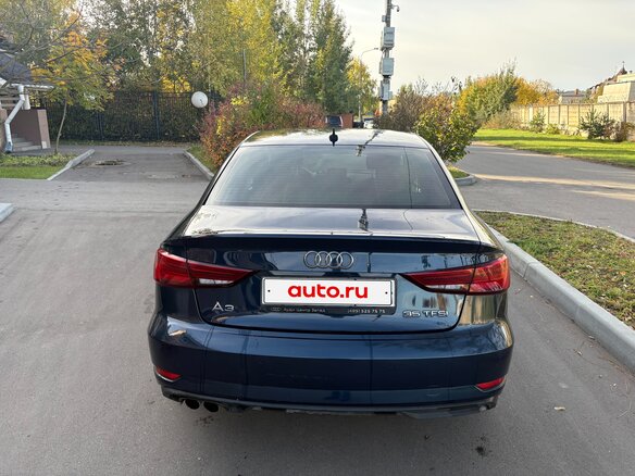 2019 Audi A3 III (8V) Рестайлинг, синий, 1650000 рублей - вид 2