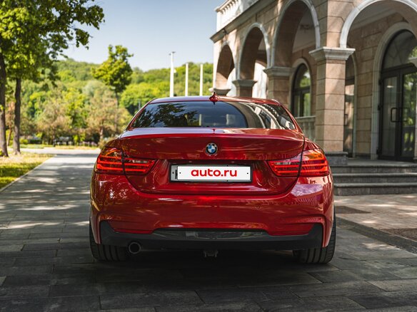 2014 BMW 4 серии 420d xDrive F32/F33/F36, красный - вид 4