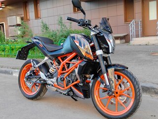 2014 KTM 390 Duke, оранжевый, 335000 рублей, вид 1
